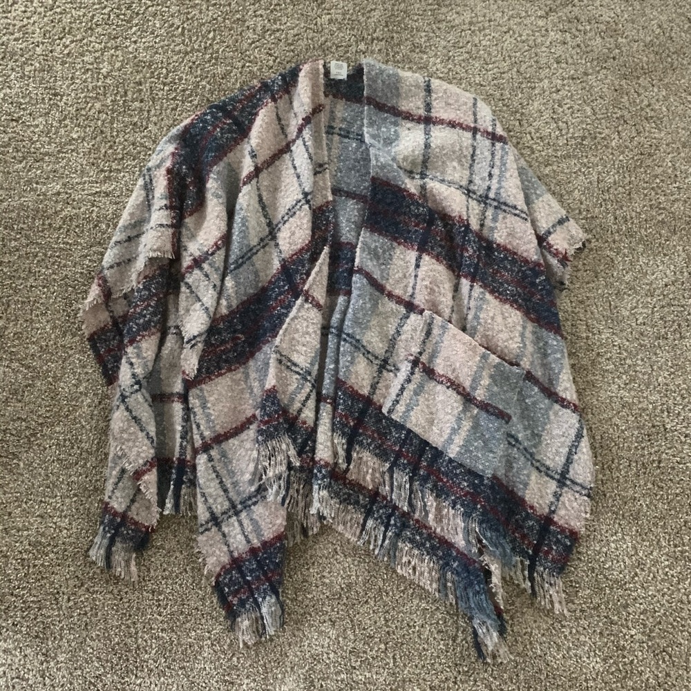 Flannel Poncho